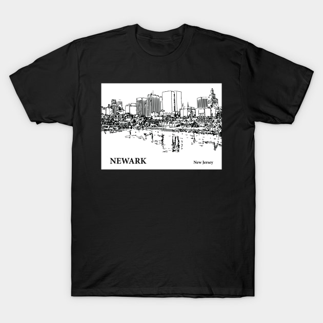 Newark - New Jersey T-Shirt by Lakeric